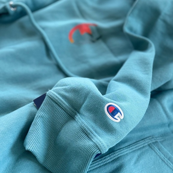 CHAMPION powerblend graphic pullover hoodie - Picture 3 of 3